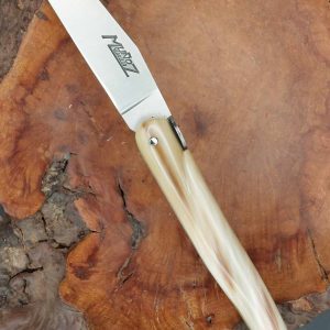 Couteau Laguiole 12 cm Corne Blond : Le Compagnon Ultime des Gourmets