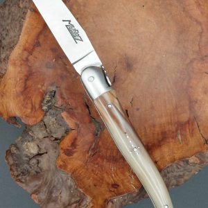 Couteau laguiole Corne Blonde 12 cm