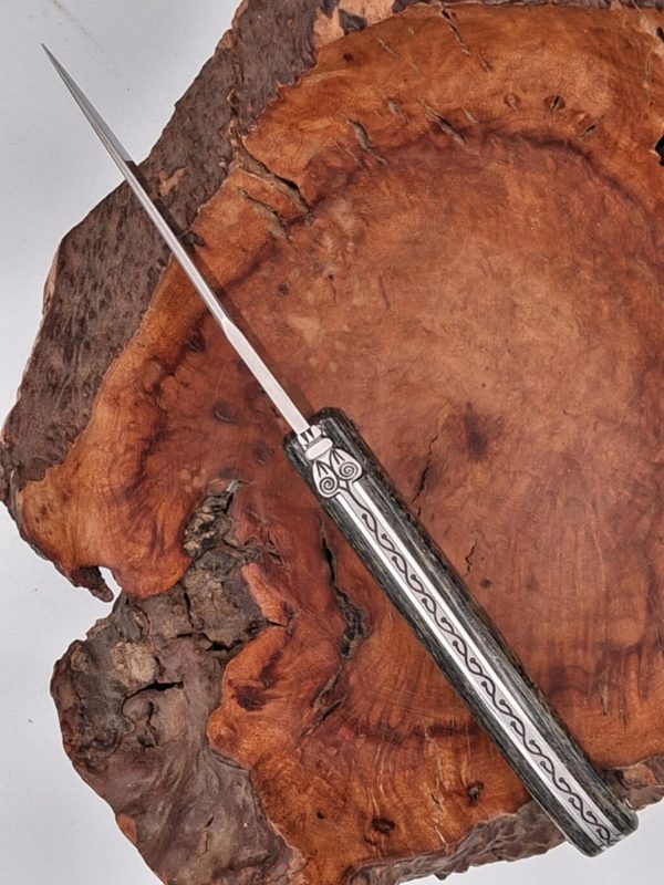 Couteaux laguiole Manche en Abalone Véritable 11 cm – Image 4