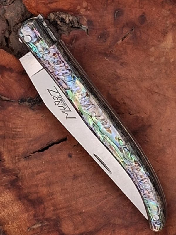 Couteaux laguiole Manche en Abalone Véritable 11 cm