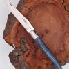 Couteaux laguiole en jeans bleu compressé 12 cm