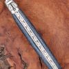 Couteaux laguiole en jeans bleu compressé 12 cm – Image 2