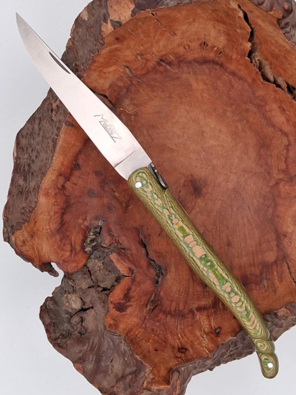 Couteaux laguiole en peuplier stabilisé 12 cm – Image 3
