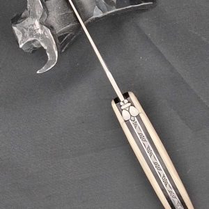 Couteau laguiole Manche en corne blonde