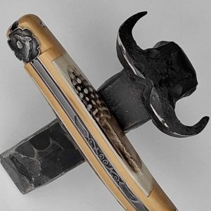 Couteau laguiole Pintade 12 cm