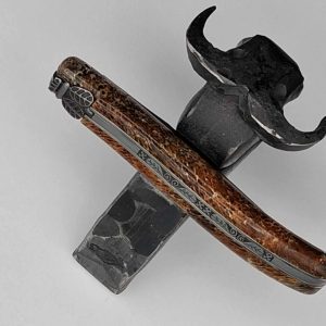 Couteau laguiole Manche molaire de mammouth fossilisé