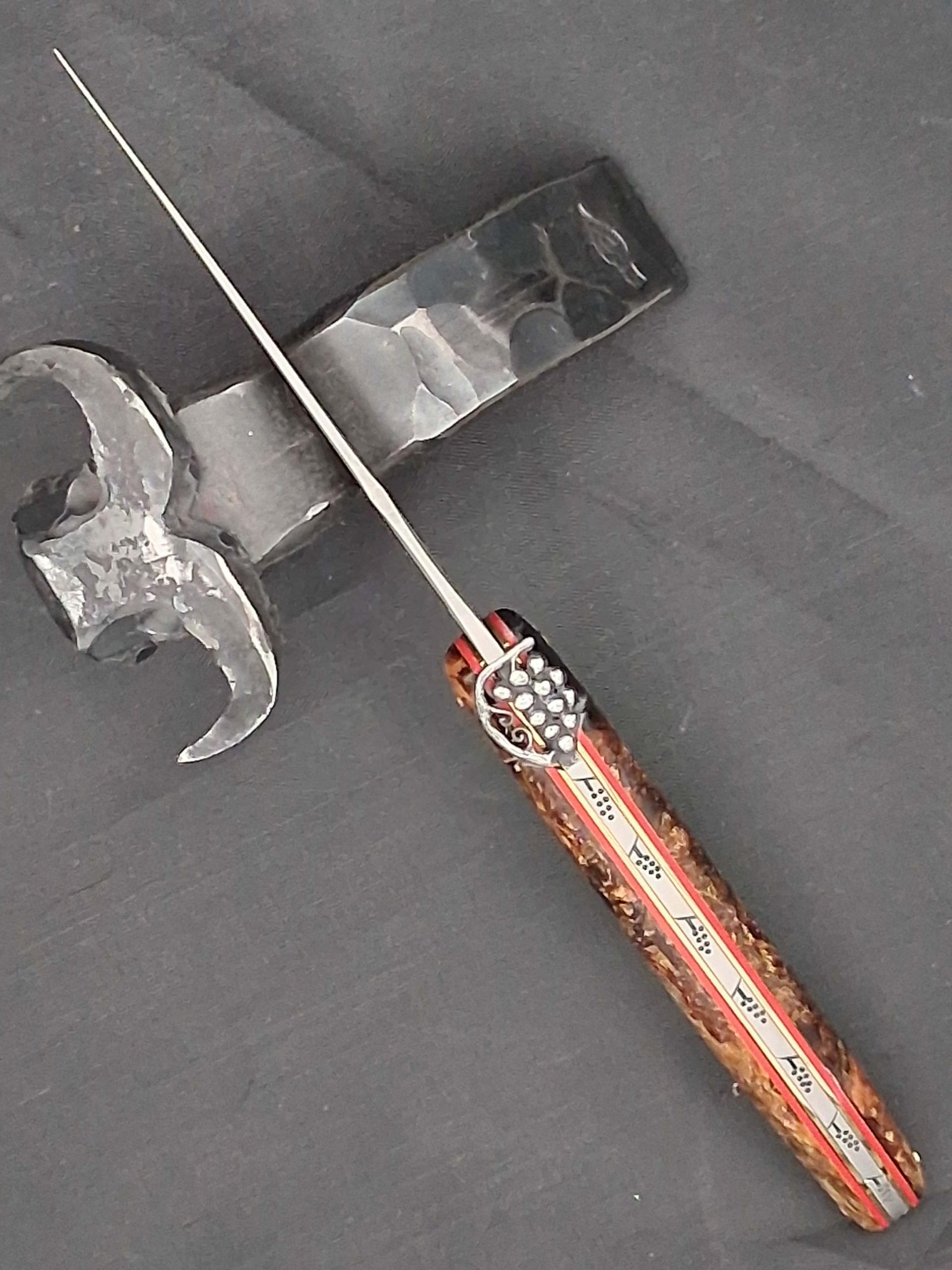 Couteau Laguiole Mouche Grappe de Raisins – Image 3