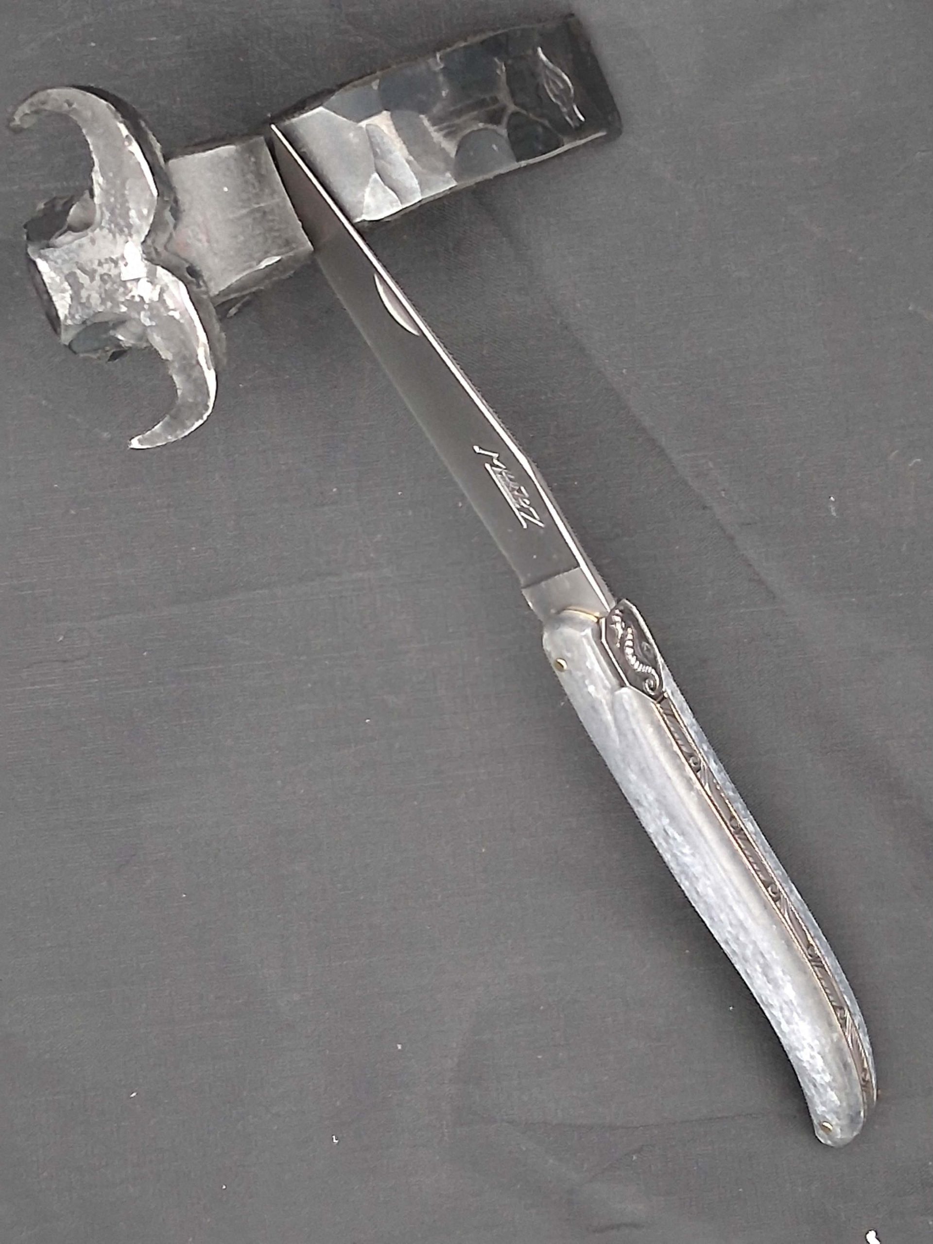 Couteau Laguiole Mouche Hippocampe 12 cm – Image 2