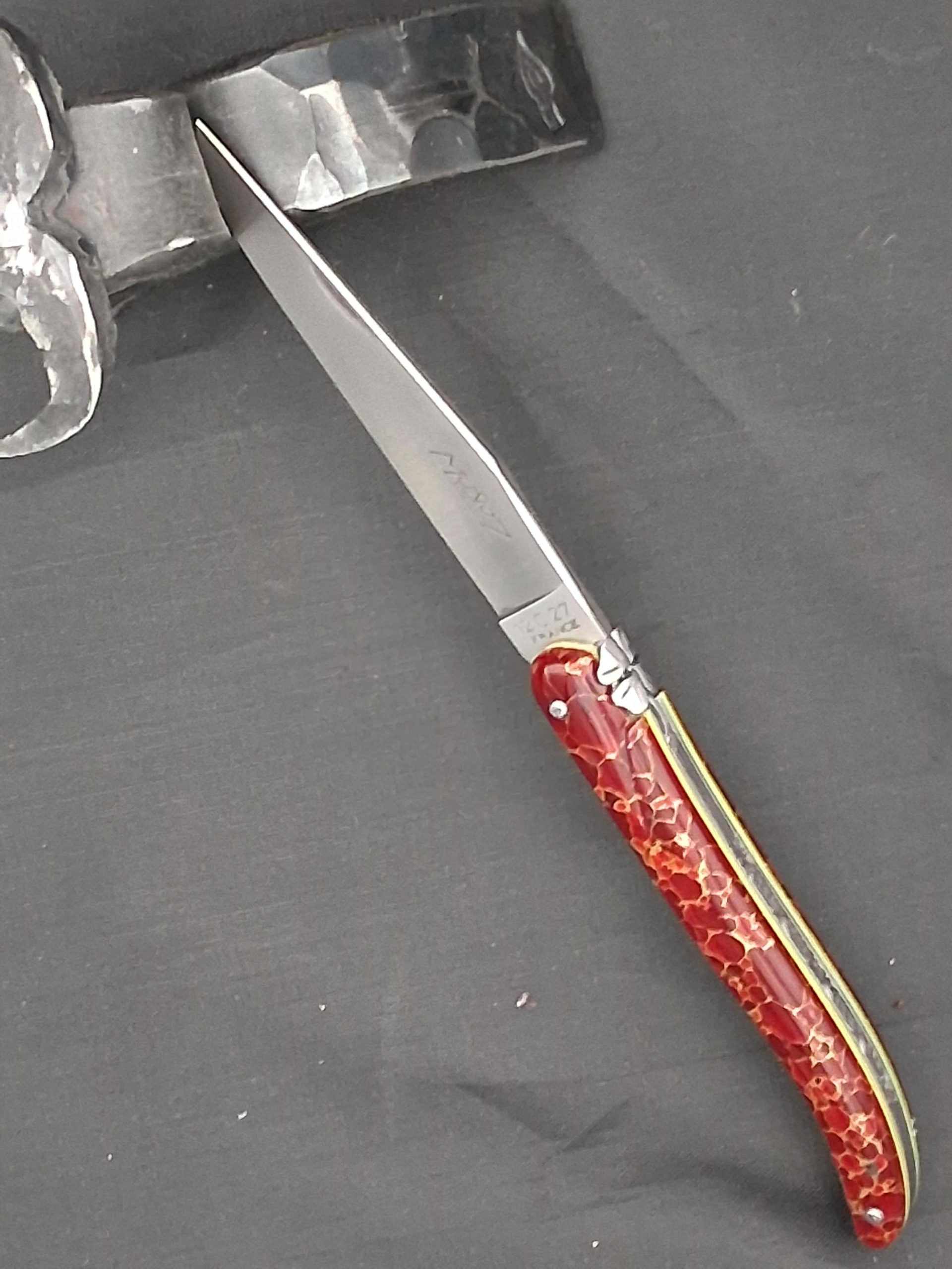 Couteau Laguiole Mouche Trèfle 12 cm – Image 2