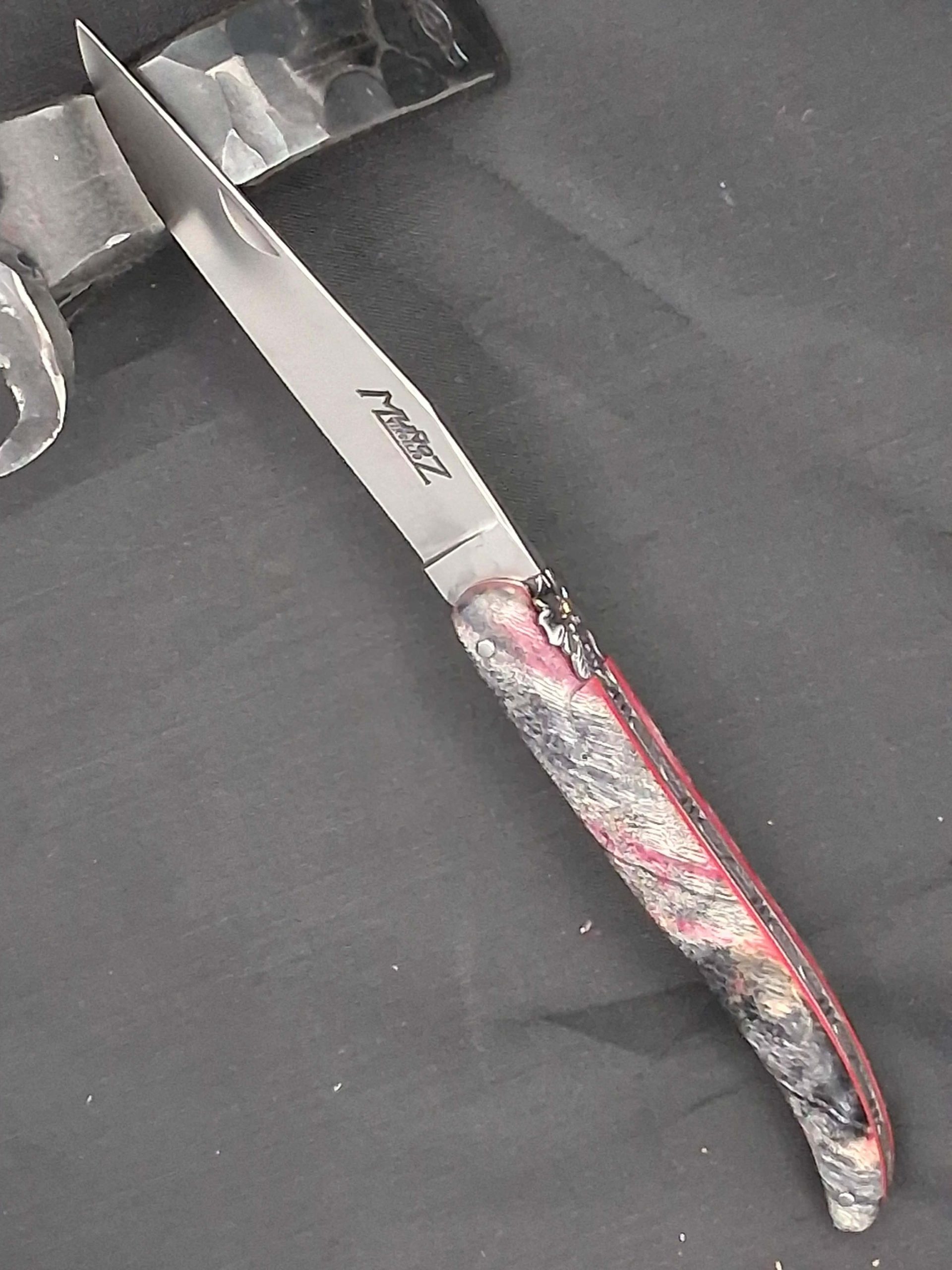 Couteau Laguiole Peuplier Flammé 12 cm – Image 2